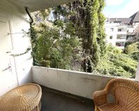 Balkon mit Grünblick