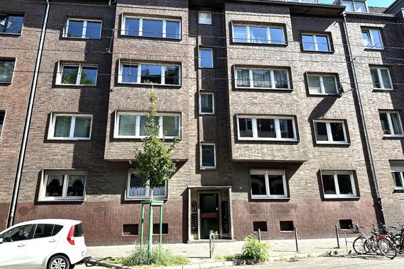 Düsseldorf-Bilk! Vermietete 3-Zimmer-Wohnung im Herzen der Stadt!