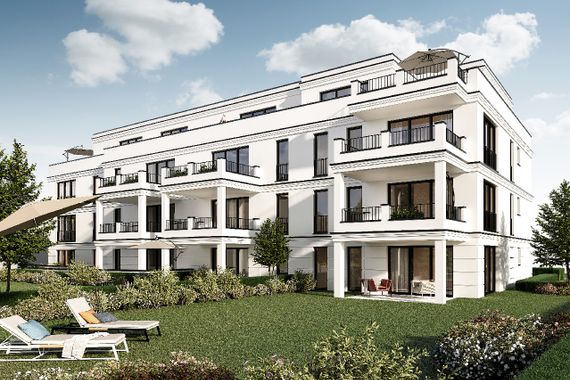 2 Zimmer mit Aussicht in Bochum-Weitmar. Exklusiver Neubau mit Balkon.