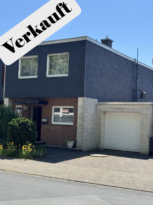 Solides familienfreundliches Reihenendhaus
-Erkrath - Unterfeldhaus-