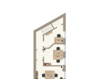 Grundriss Hinterhaus - Obergeschoss