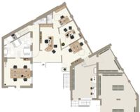 Grundriss Hinterhaus - Erdgeschoss